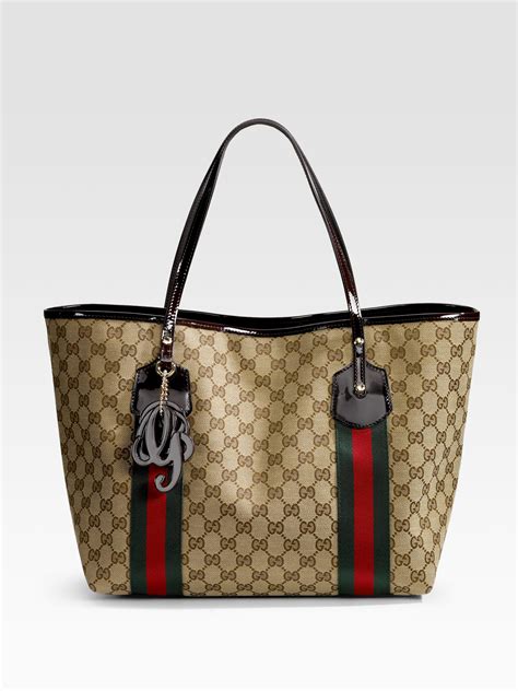 gucci tote with pouch|genuine gucci tote bag.